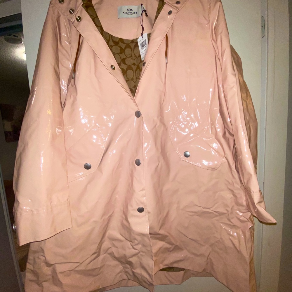 Authentic Coach Raincoat - Picture 4 of 4